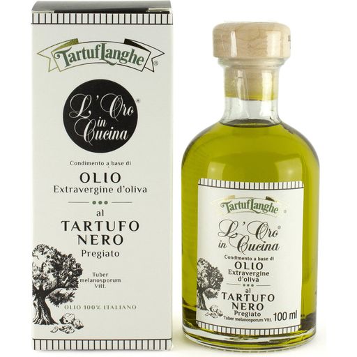 Natives Olivenöl extra mit schwarzem Trüffel - 100 ml