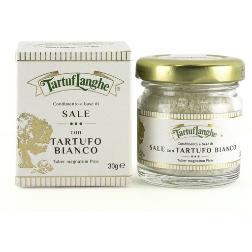 Tartuflanghe Szürke só fehér szarvasgombával - 30 g