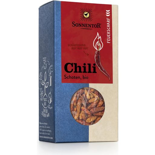 Sonnentor Organic Chilli - Very Spicy - whole chilis, hot