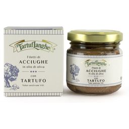 Tartuflanghe Filety z sardeli w oliwie z truflami - 90 g