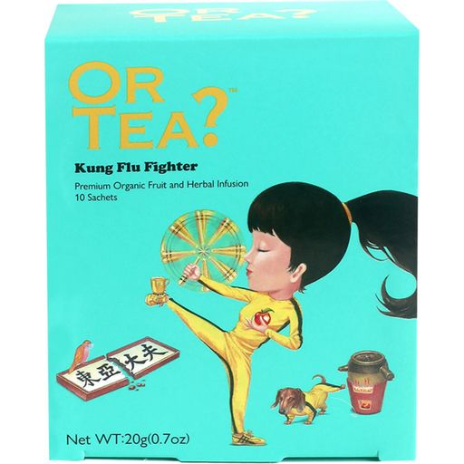 Or Tea? BIO Kung Flu Fighter - Škatla - čajne vrečke 10 kosov