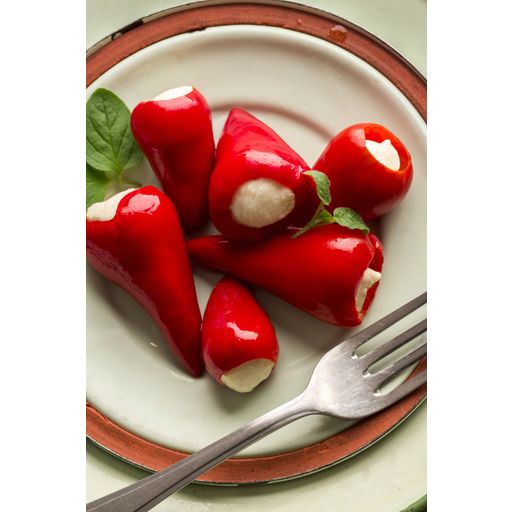 Hot Chilli Peppers Filled with Cream Cheese - 250 g
