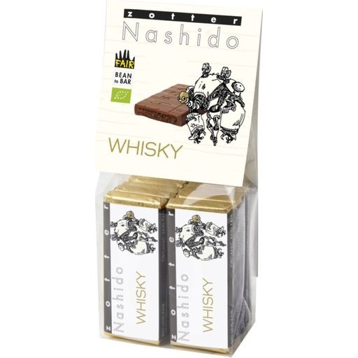 Zotter Schokolade Organic Nashido Whisky - 85 g