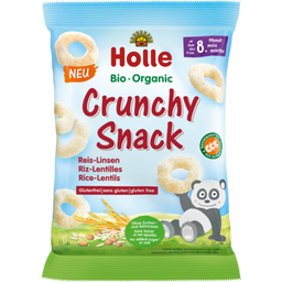 Holle Bio Crunchy Snack - Rizs-Lencse