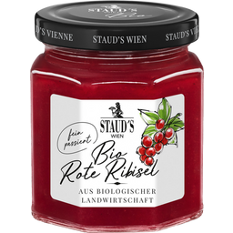 Organic Red Currant Jam - Finely Strained - 250 g