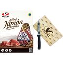 Mini Jambon Serrano 12 mois avec Planche & Couteau - 1 kg
