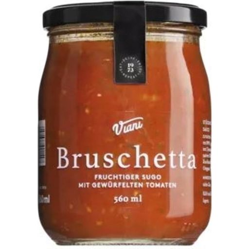 BRUSCHETTA - Sauce Cuisinée avec Tomates en Dés - 560 ml