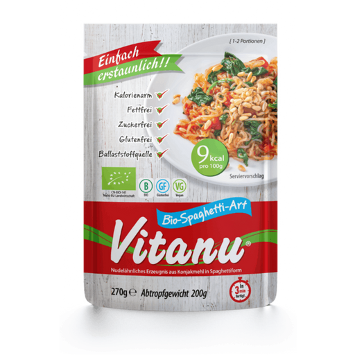 Vitanu Bio špageti Konjak - 270 g