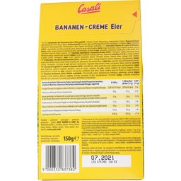 Casali Bananenrcrème Eieren - 150 g