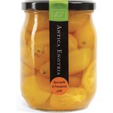 Organic Raw Yellow Cherry Tomatoes - Sliced in a Glass