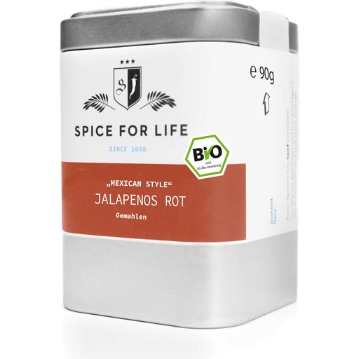 Spice for Life Poudre de Jalapenos Rouges Bio - 90 g