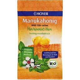 Pastile cu miere Manuka și roiniță ecologice