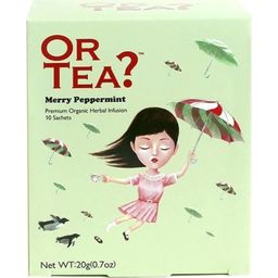 Or Tea? Merry Peppermint - Čajne vrečke v škatli 10 k.