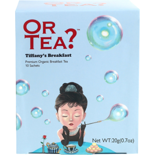 Or Tea? Tiffany's Breakfast BIO - Boîte de 10 sachets de thé