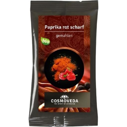 Cosmoveda Bio Fijngemalen Rode Paprika, Pikant - 10 g