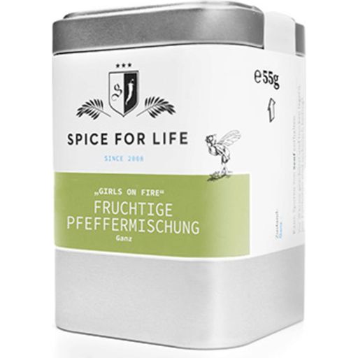 Spice for Life Mezcla Afrutada de Pimientas, Entera - 55 g