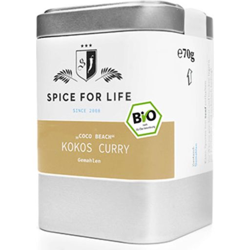 Spice for Life Biologische Kokos Curry - Coco Beach - 70 g
