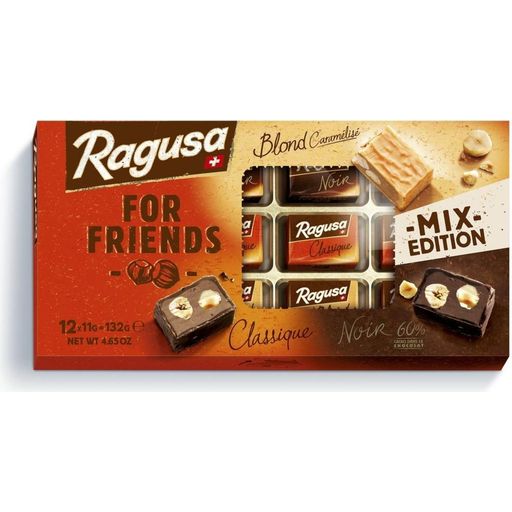 Ragusa Barátoknak - csokoládéválogatás - 132 g
