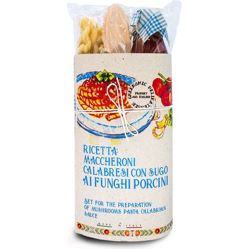 Pasta Kit - Maccheroni Calabresi con Sugo ai Funghi Porcini - 1 set