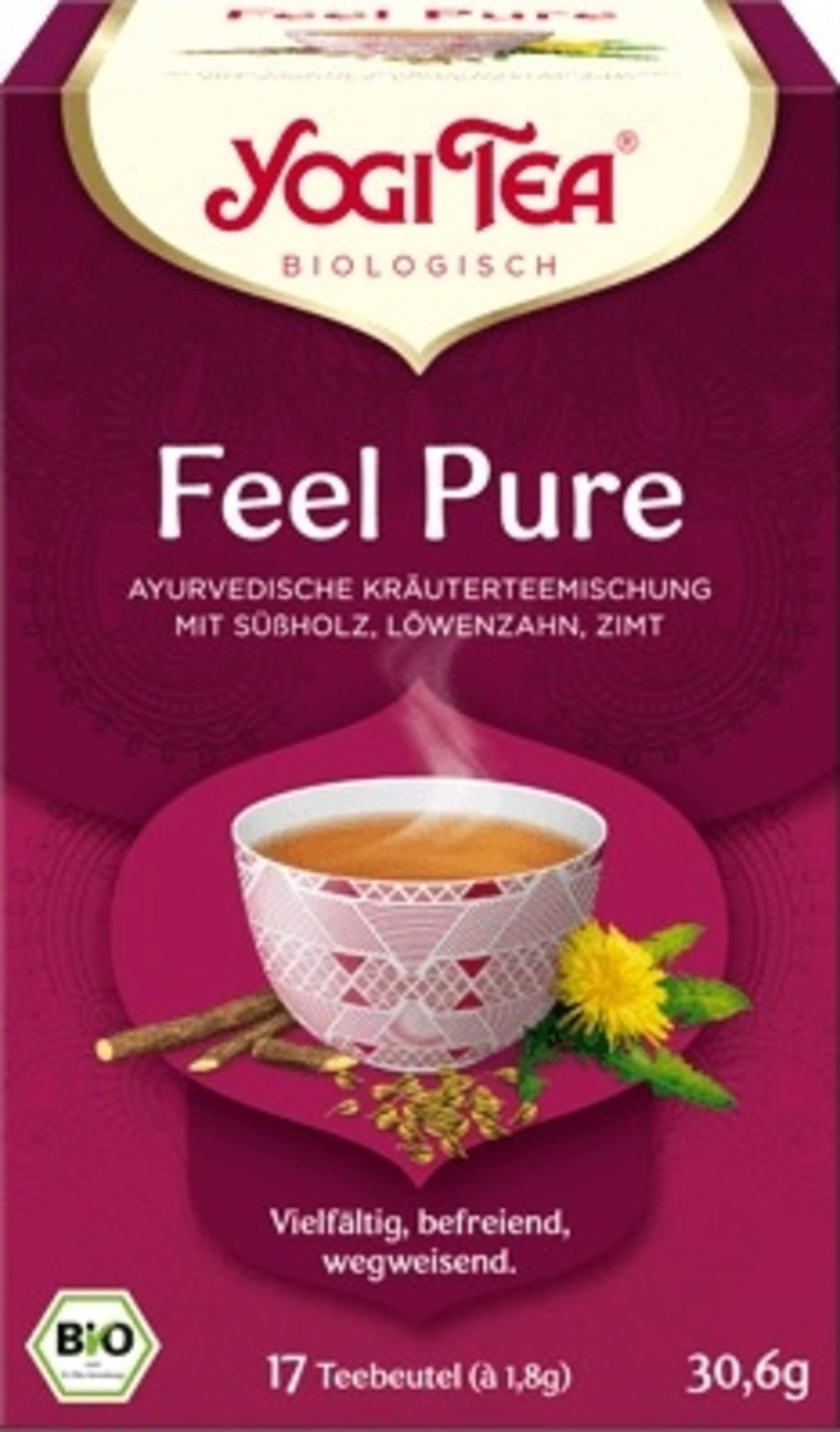 Yogi Tea Feel Pure Bio - 17 sachets