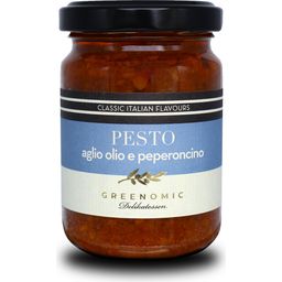 Greenomic Pesto - Ail, huile d'olive & piment