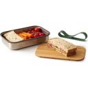 black + blum Small Stainless Steel Sandwich Box - Olive