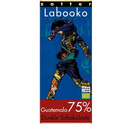Zotter Schokolade Bio Labooko 75% Guatemala - 70 g