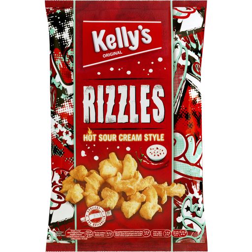 Kelly's Rizzles - Goût Épicé Sour Cream - 70 g