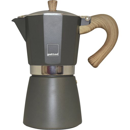 gnali & zani Venezia - Espresso Maker - 3 Cups - Grey