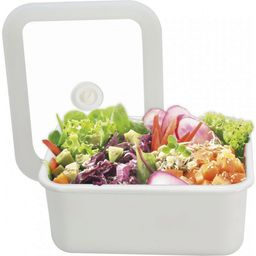 Vacuum Sealed Enamel Food Storage Container - High - M