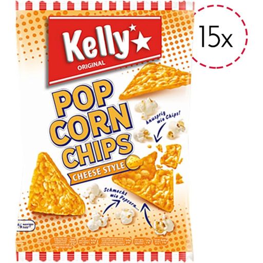 Kelly's Popcorn Chips - Goût Fromage - 15 pièces