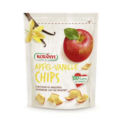 KOTÁNYI Apfel-Vanille Chips - 40 g