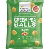 NATURAL CRUNCHY Organic Peanut Green Pea Balls