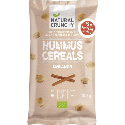NATURAL CRUNCHY Bio Hummus Cereals - Cinnamon - 100 g