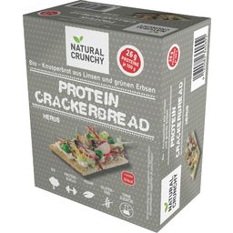 NATURAL CRUNCHY Organic Protein Crackerbread - Herbs - 100 g