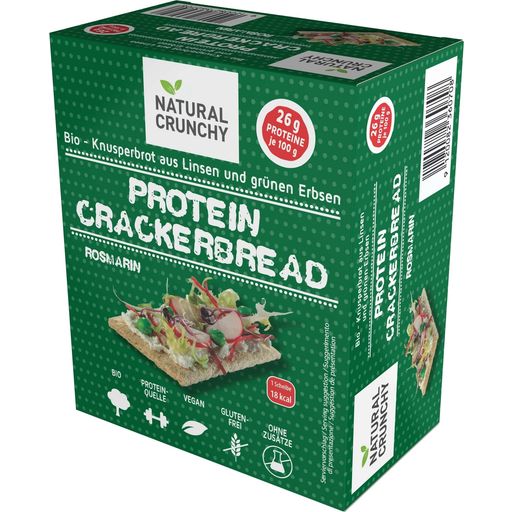 NATURAL CRUNCHY Organic Protein Crackerbread - Rosmarino - 100 g