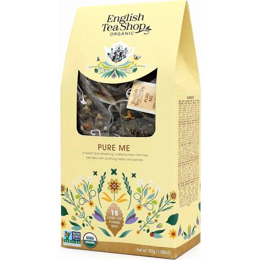 English Tea Shop Organic Pure Me - 15 pyramid bags