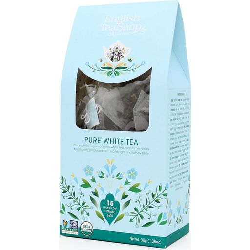 English Tea Shop Organic White Tea - 15 pyramid bags
