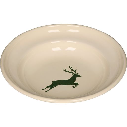 RIESS Deep Plate- Green Stag - 1 Pc.