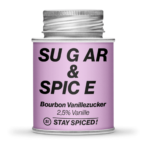 Sugar & Spice - Bourbon Vanille (2,5% Vanille) - 90 g
