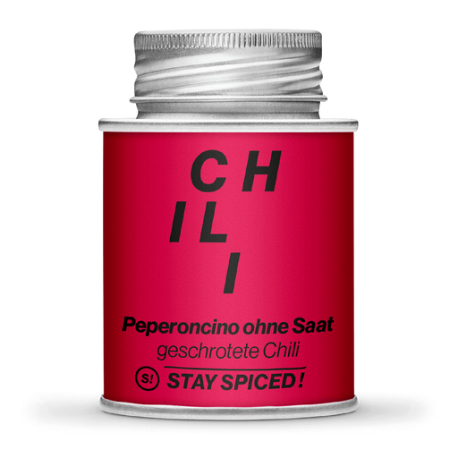 Chili / Peperoncino rot mild geschr. ohne Saat - 70 g