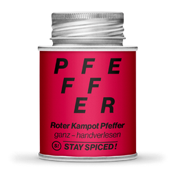 Stay Spiced! Roter Kampot Pfeffer - 60 g