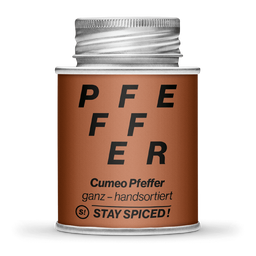 Stay Spiced! Cumeo Pfeffer - ganz
