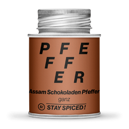 Stay Spiced! Assam Chocolate Pepper