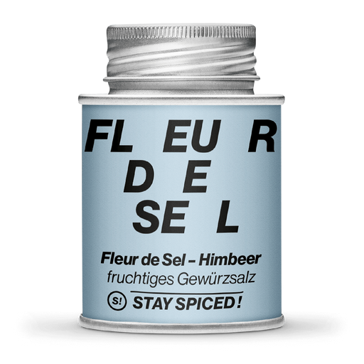 Stay Spiced! Fleur de Sel / Flor de Sal - Raspberry - 80 g