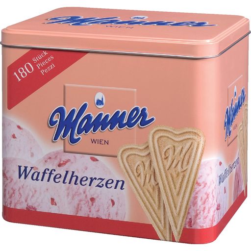Manner Cialde a Cuore - Scatola in Metallo - 900 g