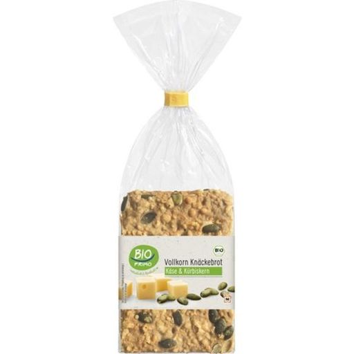Pane Croccante Integrale Bio - Formaggio e semi di zucca