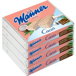 Manner Kokoscrème Wafels - 300 g - 4 stuks