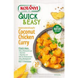 KOTÁNYI Quick & Easy Kókuszos csirke curry