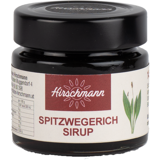 Hofladen Hirschmann Weegbreesiroop - 145 g